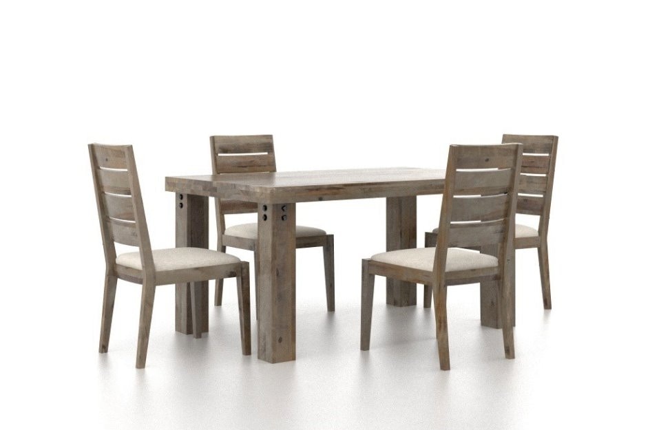 5 Piece Set. Solid Wood Canadel "Loft" collection TRE3860Set